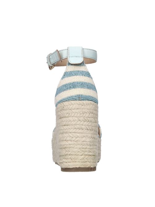  DE SIENA | 222_25 RAY BEADSBIANCO-AZZURRO